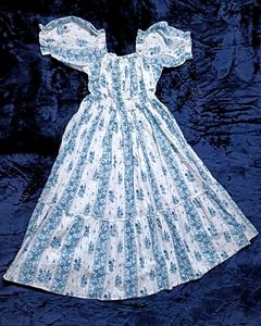 Blue Floral Sundress