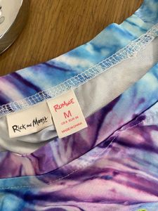 Shein Rick And Morty Crop Top