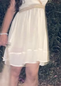 Off White Mini Dress