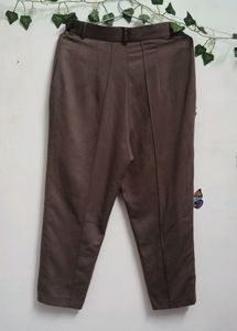 Casual Trousers | Silk Brown