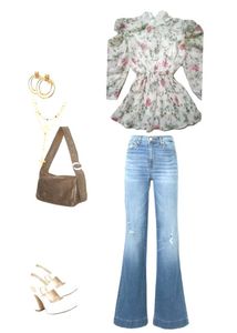 Floral Blouse Top