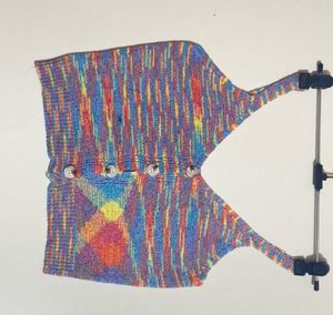 Colorful Knit Top