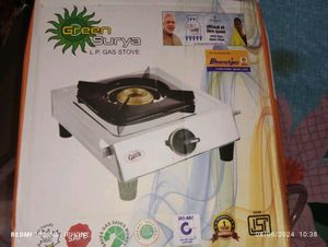 Gas Stove With Pipe &amp; Regulator