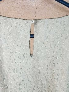 Women&#39;s Fashion Lace Peplum Top Blouson