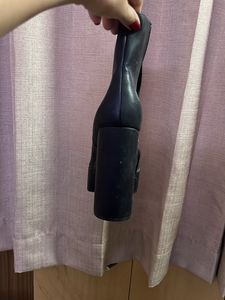Zara Platform Boots Ankle Length With Tag