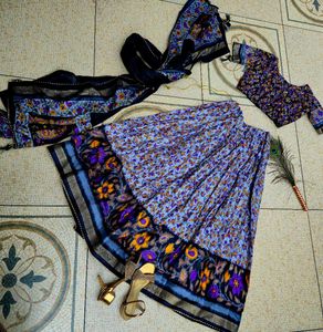 Floral Lehenga Choli Set
