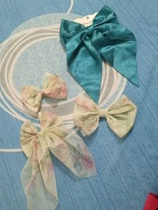Cute Bow Hair Clip Set