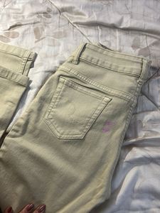 Sandy Tan Skinny Jeans