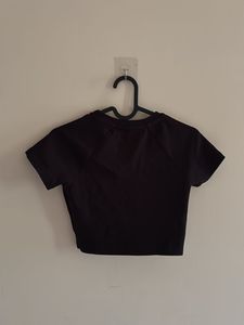 Black Crop Top