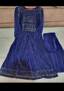 Party wear Naira Cut Kurti Papazo Sets