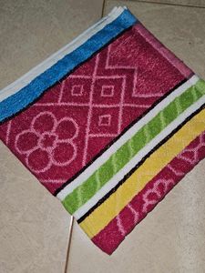 Set Of Two Multicolored Turkish Towels