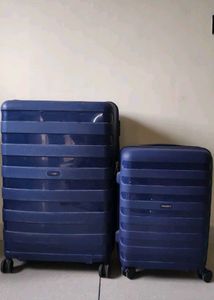 Blue Luggage Set🌸