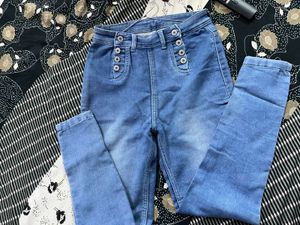 Light Wash Denim Jeans