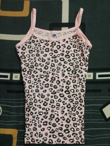 Y2k leopard camisole