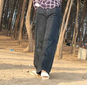 Flared Black Jeans