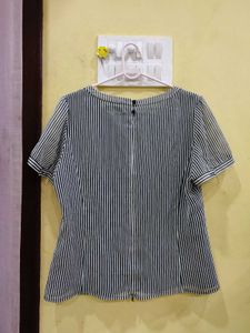 Striped Lace Top Bust 34/36