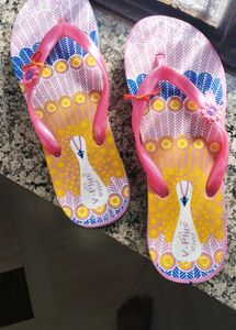 Cute Pink &amp; Patterned Flip Flops💗