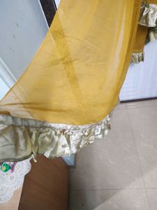 Libas Mustard Anarkali Suit Set M...
