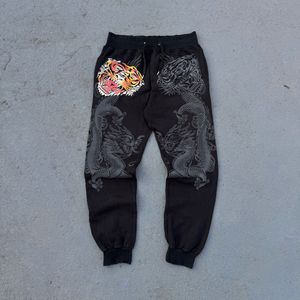 ED Hardy Dragon Graphic Sweatpants