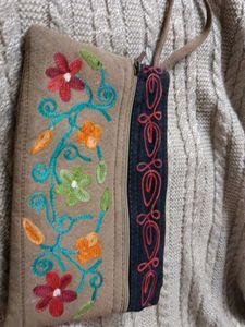 Rajasthani Hand Embroids Pouch🌷✨ ...