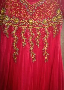 Anarkali dress👗pant&amp;chunni