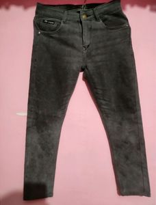 Rough Jeans With Half Shirt