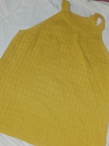 Mustard Yellow Tank Top.medium Size