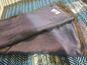 Elegant Lavender Saree