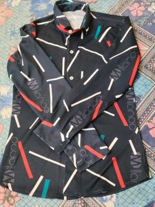 Vintage Milanoo Patterned Shirt