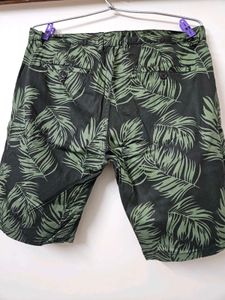 No Fuss Botanical Printed Shorts