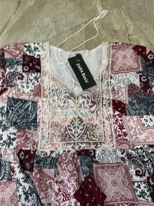 Patchwork Print Dress