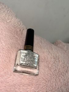 GLIMMER Ivory Silver Nail Enamel