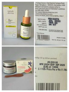 Combo Face Serum &amp; Deodorant Cream