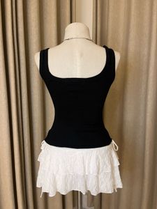 Black Beachy Tank Top