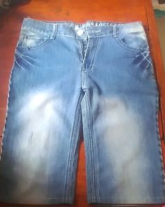 Denim Bermuda Shorts