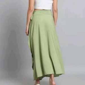 Mint Green Maxi Skirt