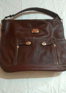 Large Size Brown Hand Bag