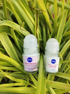 Nivea Deodorant Roll On - Pearl &amp; Beauty &amp; natural