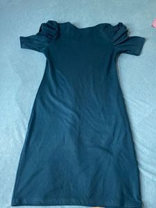 Peacock Green Dress