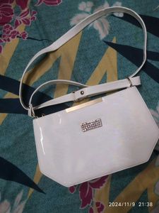 White Sling Bag
