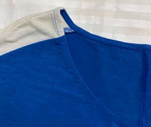 Stylish Blue Dress Stretchy 34-38