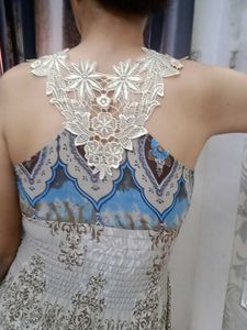 Patterned Maxi Dress