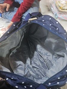 Baby Kingdom Polka Dot Diaper Bag