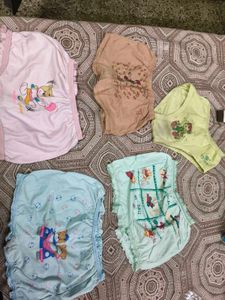 Cute Baby Girl Bloomers (5 pcs)