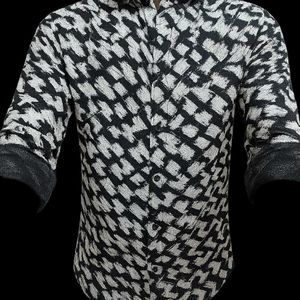 Black And White Shirt