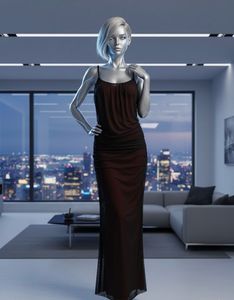 Elegant Black Maxi Dress