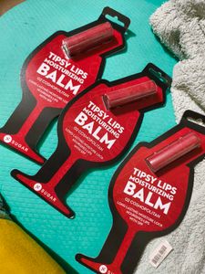 3 Qty SUGAR Tipsy Lip Balms