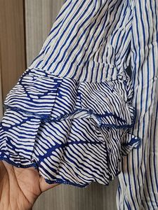 White Western Wear Top