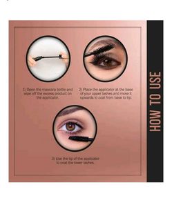 Mascara For Bold Eye Look With A FREE beauty Blend
