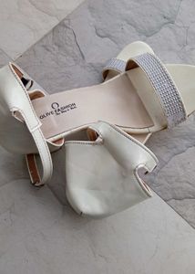 Elegant White Heels